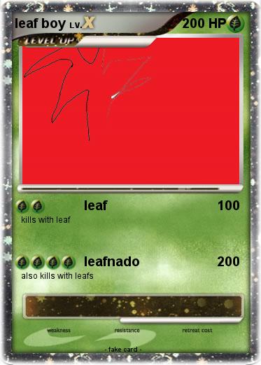 Pokemon leaf boy