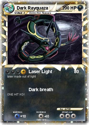 Pokemon Dark Rayquaza