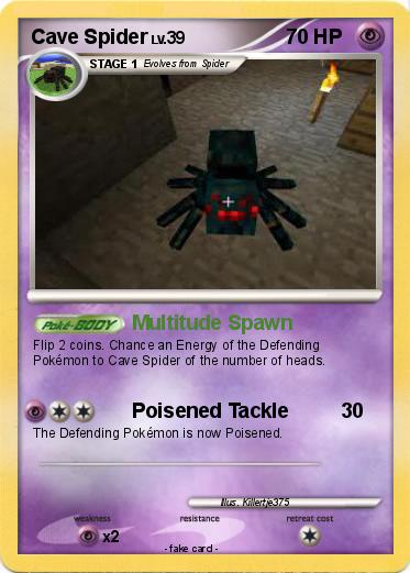 Pokemon Cave Spider