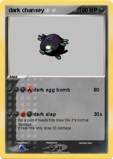 Pokemon dark chansey