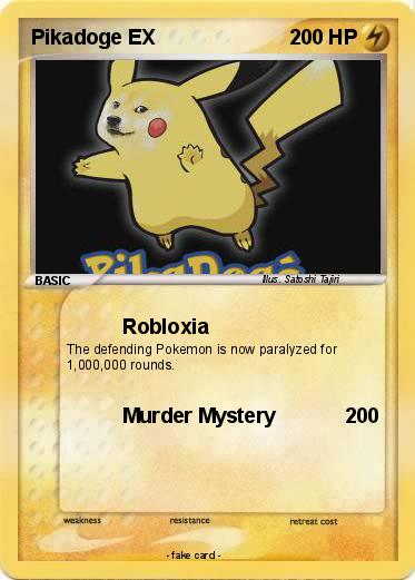 Pokemon Pikadoge EX