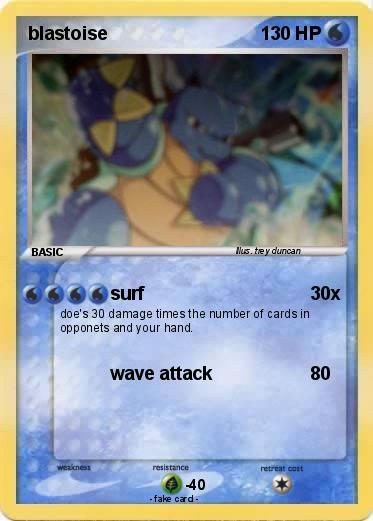 Pokemon blastoise