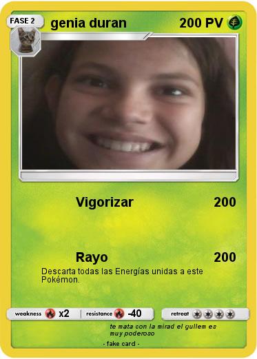 Pokemon genia duran