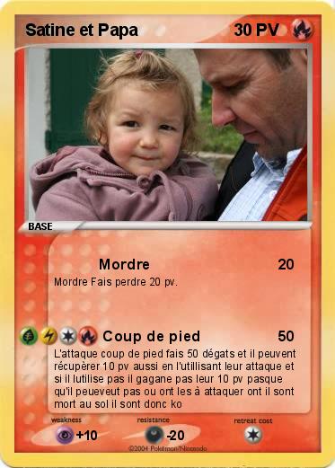 Pokemon Satine et Papa
