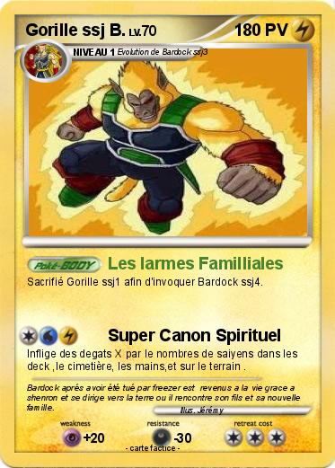 Pokemon Gorille ssj B.