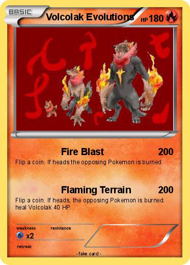 Pokemon Volcolak Evolutions