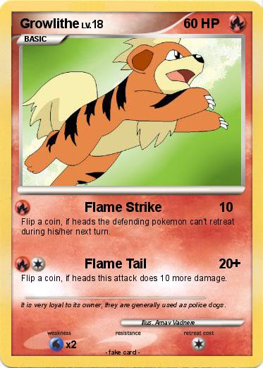 Pokemon Growlithe