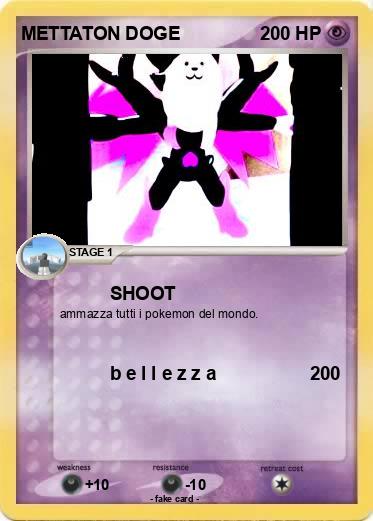 Pokemon METTATON DOGE