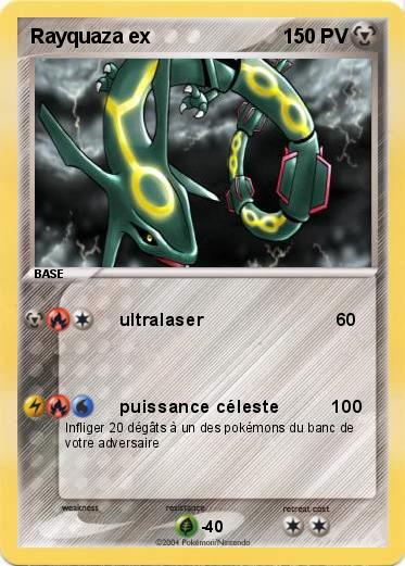 Pokemon Rayquaza ex