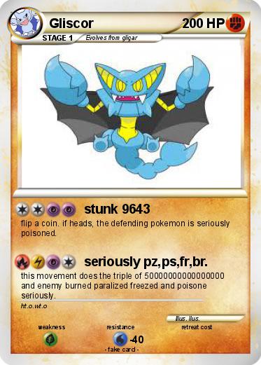 Pokemon Gliscor