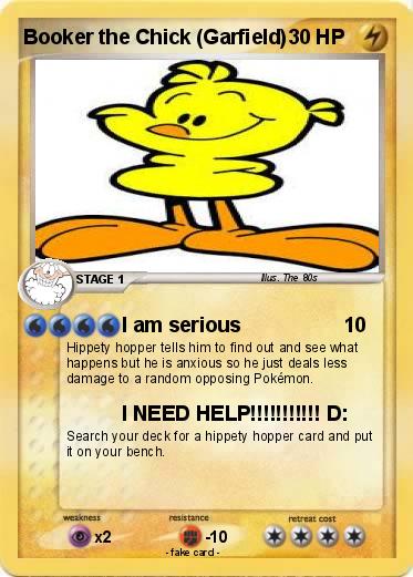Pokemon Booker the Chick (Garfield)