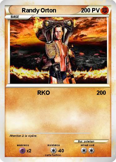 Pokemon Randy Orton
