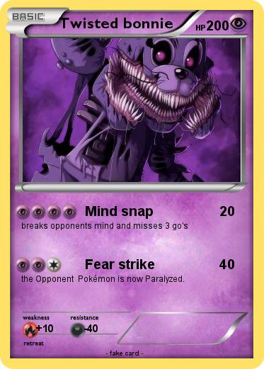 Pokemon Twisted bonnie