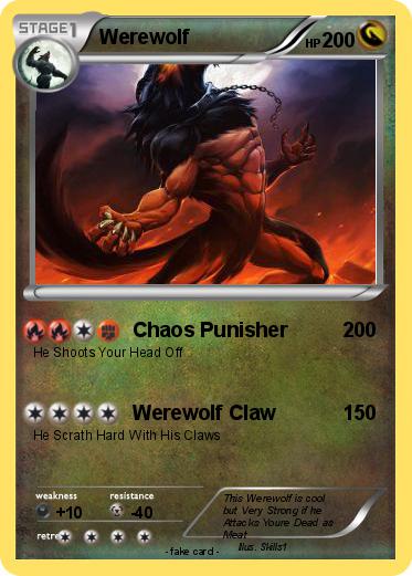 Pokemon Werewolf