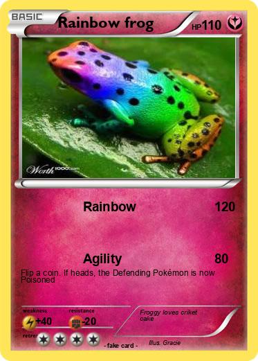 Pokemon Rainbow frog