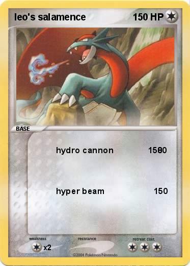 Pokemon leo's salamence