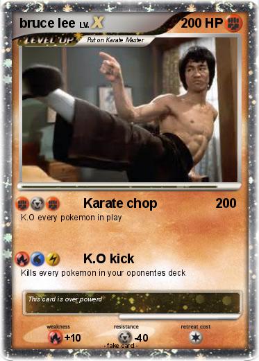 Pokemon bruce lee