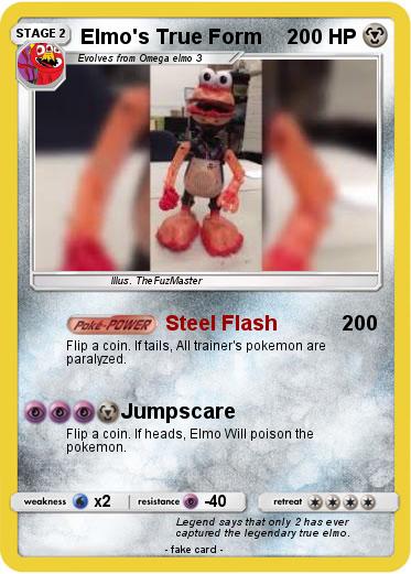 Pokemon Elmo's True Form