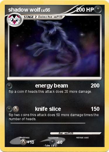 Pokemon shadow wolf