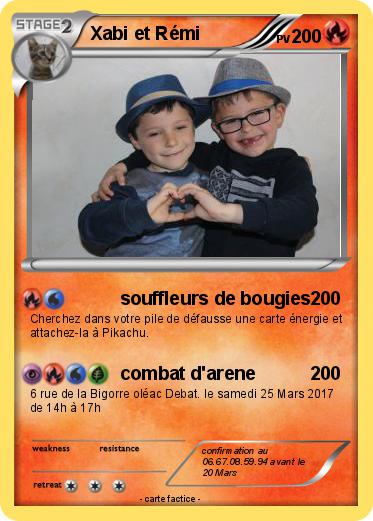 Pokemon Xabi et Rémi