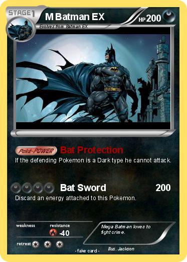 Pokemon M Batman EX