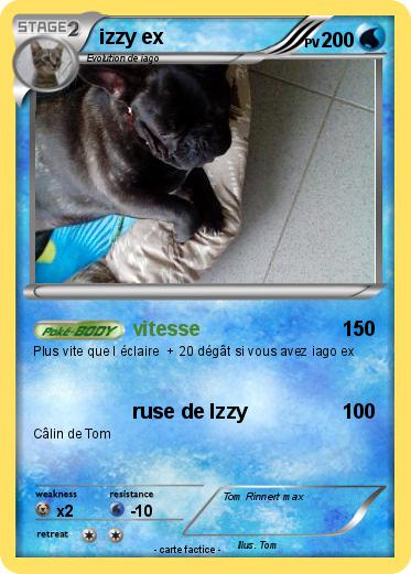 Pokemon izzy ex