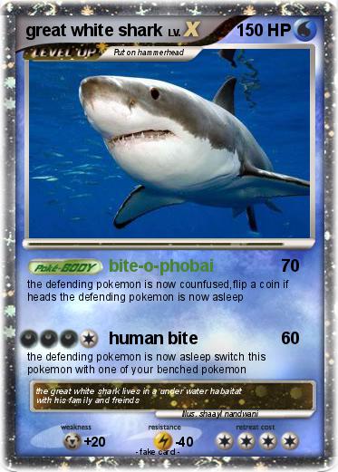 Pokemon great white shark