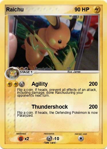 Pokemon Raichu