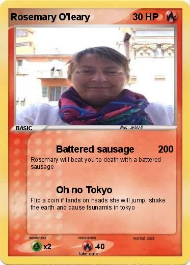 Pokemon Rosemary O'leary