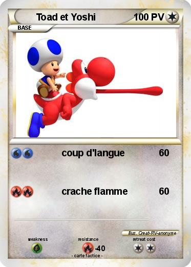 Pokemon Toad et Yoshi