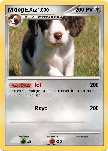 Pokemon M dog EX