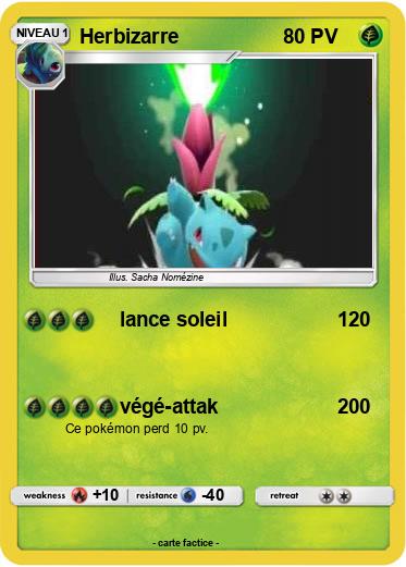 Pokemon Herbizarre