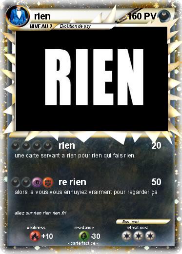 Pokemon rien