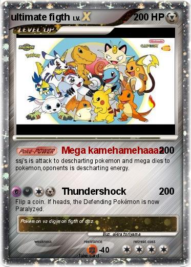 Pokemon ultimate figth