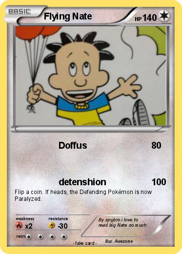 Pokemon Flying Nate