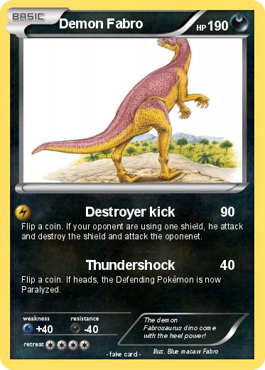 Pokemon Demon Fabro