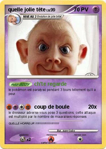 Pokemon quelle jolie tête