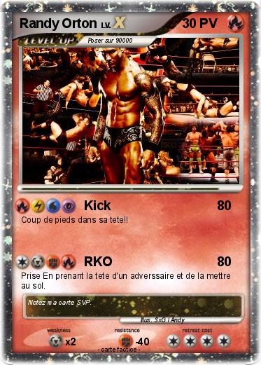 Pokemon Randy Orton