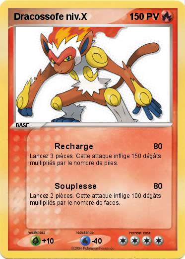 Pokemon Dracossofe niv.X
