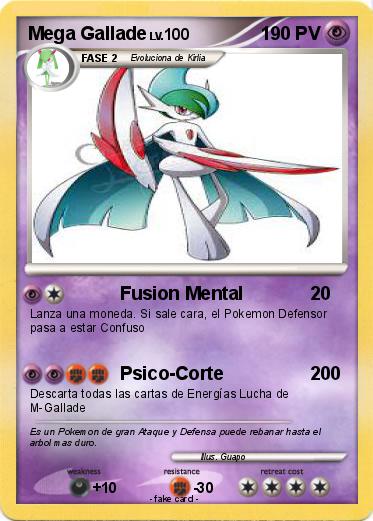 Pokemon Mega Gallade