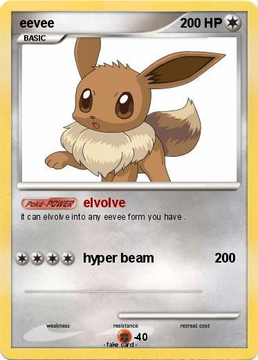 Pokemon eevee