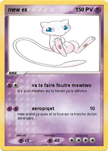 Pokemon mew ex