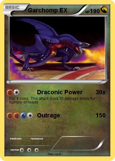 Pokemon Garchomp EX