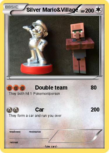 Pokemon Silver Mario&Village