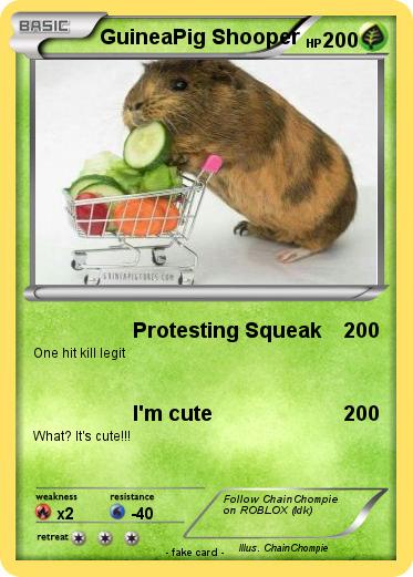 Pokemon GuineaPig Shooper