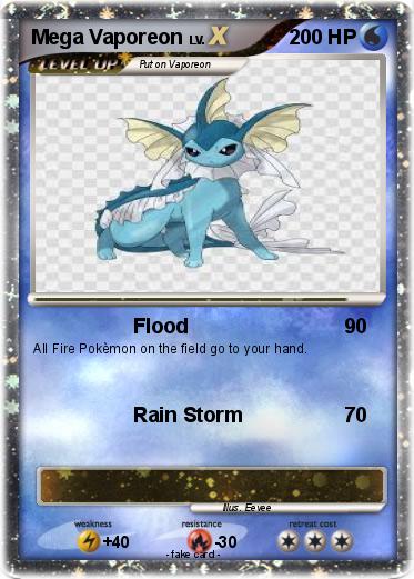 Pokemon Mega Vaporeon