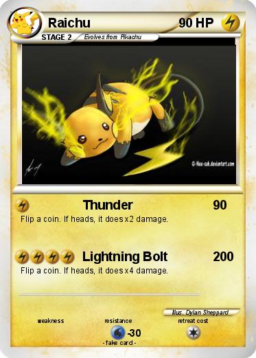 Pokemon Raichu