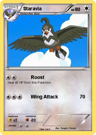 Pokemon Staravia