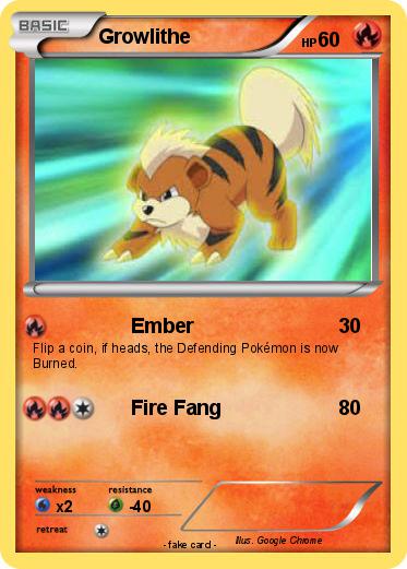 Pokemon Growlithe