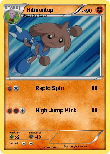 Pokemon Hitmontop